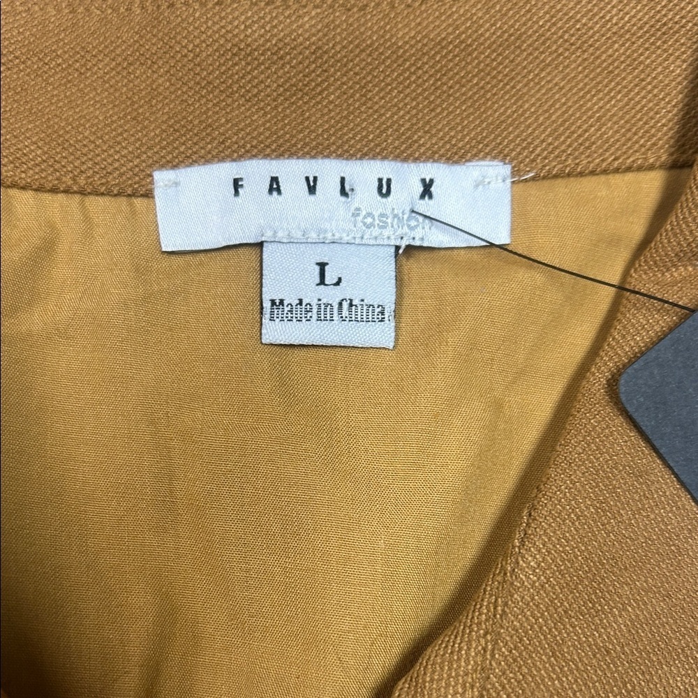 FAVLUX Brown Utility Jacket - Picture 2 of 3